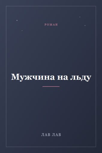 Обложка книги «Мужчина на льду»