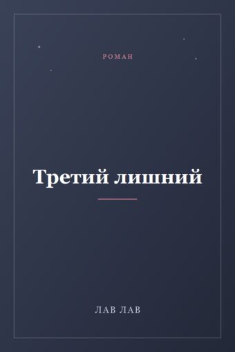 Обложка книги «Третий лишний»