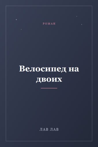 Обложка книги «Велосипед на двоих»